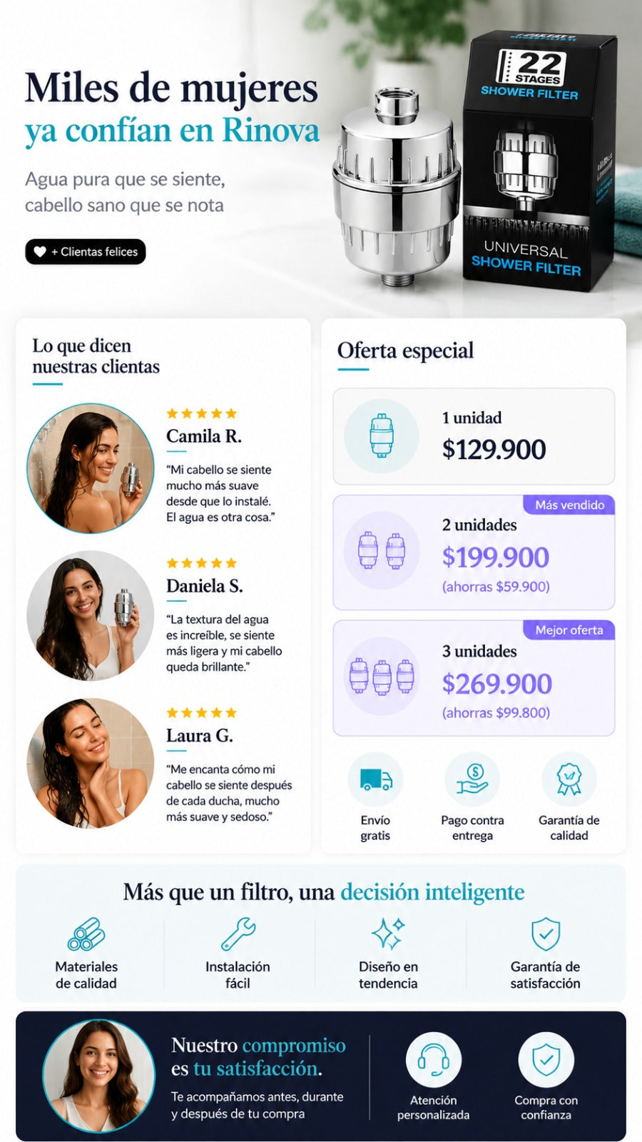 Rinova - resultados reales